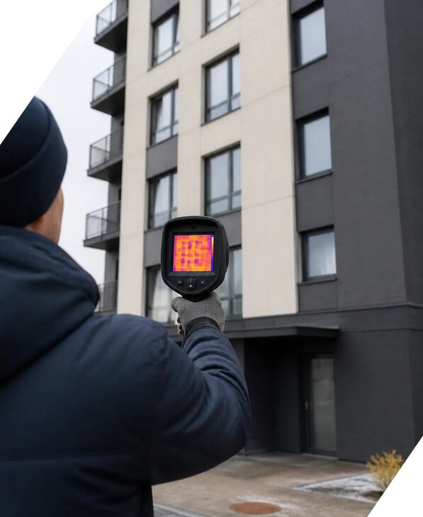 Тепловизионное обследование зданий в Сарове от 5208 р. | ЭкспертизаРоссия
